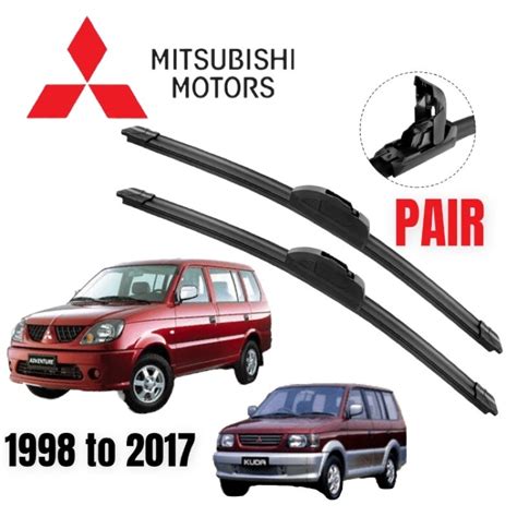 All Year Mitsubishi Adventure Front Wiper Blade Set/Pair for 1997 .